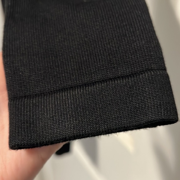 NWT sold out lulus Literary Lover Black Wrap Sweater Dress xs - Picture 12 of 12